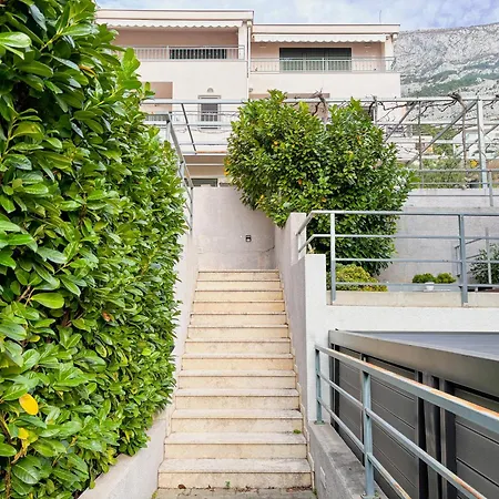 Stela, 2-bedrooms, Sea View And Parking Lejlighed *